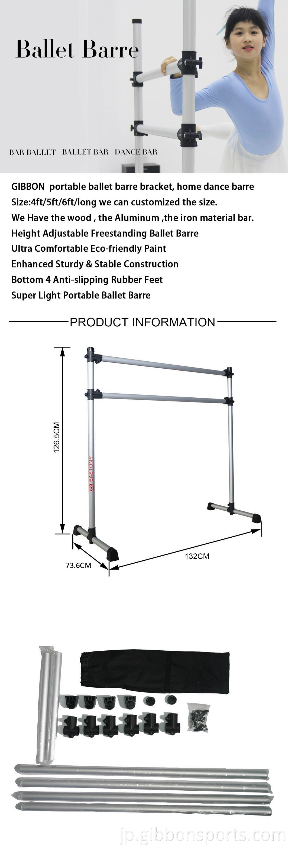 ballet bar gym